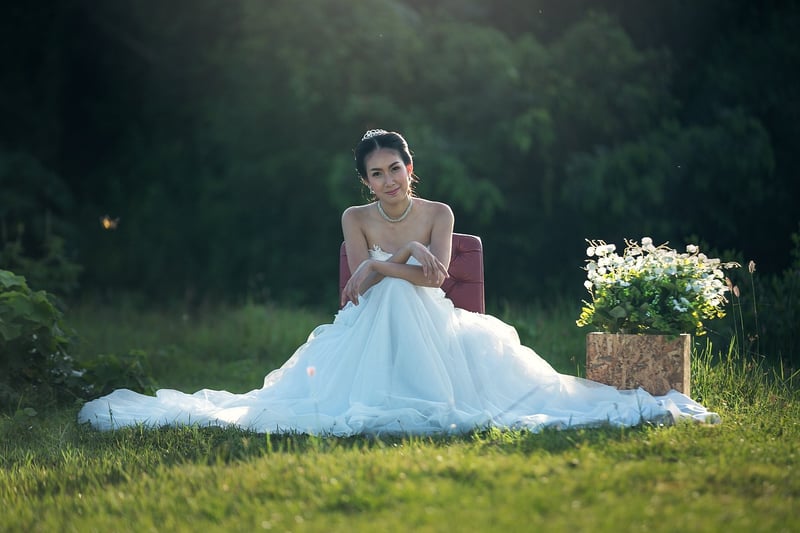 Modern Wedding Gown